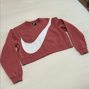 Nike Cropped Sweatshirt. Size Small. PTP: 21.5” Excellent Condition